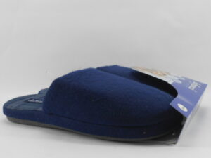 Chinelo Defonseca de Quarto Masculino Azul com Padrão aos Quadrados – Conforto e Estilo