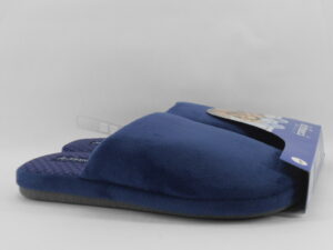 Chinelo Defonseca de Quarto Masculino Azul com Acabamento Aveludado – Conforto e Simplicidade